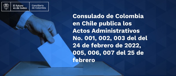 Conozca la designación de jurados de votación para las elecciones de Congreso de la República, en  Chile