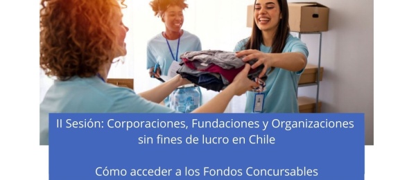 Capacitación a corporaciones, fundaciones y organismos sin ánimo de lucro, así como a la comunidad en general, para acceder a los programas de Fondos Concursables en Chile