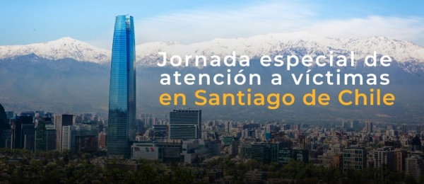 Jornada Especial de Atención a Víctimas en Santiago