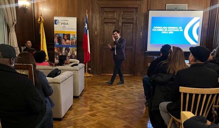 Así rendimos cuentas desde el Consulado de Colombia en Santiago de Chile