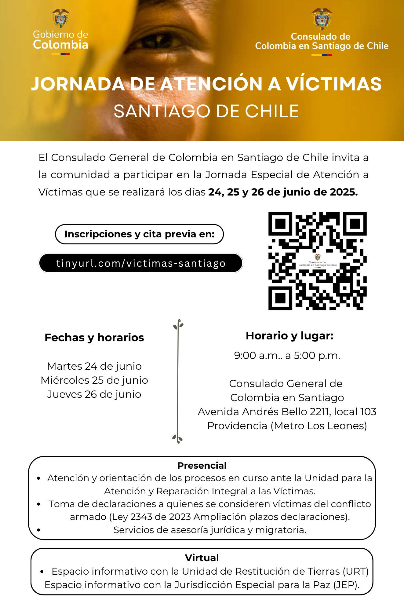 Jornada Especial en junio 2025 en Santiago de Chile