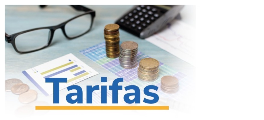 Tarifas de servicios consulares que rigen entre 1 de septiembre y el 31 de diciembre de 2025