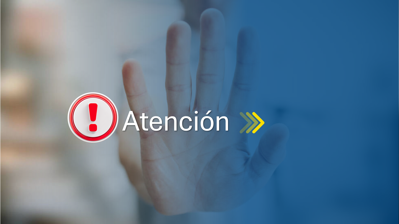 Banner general de atención
