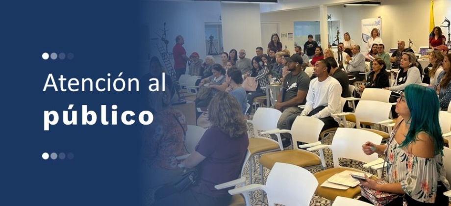Este viernes 20 de junio de 2025 no habrá atención al público en el Consulado de Colombia en Santiago