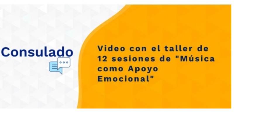 Video con el taller de 12 sesiones de "Música como Apoyo Emocional"