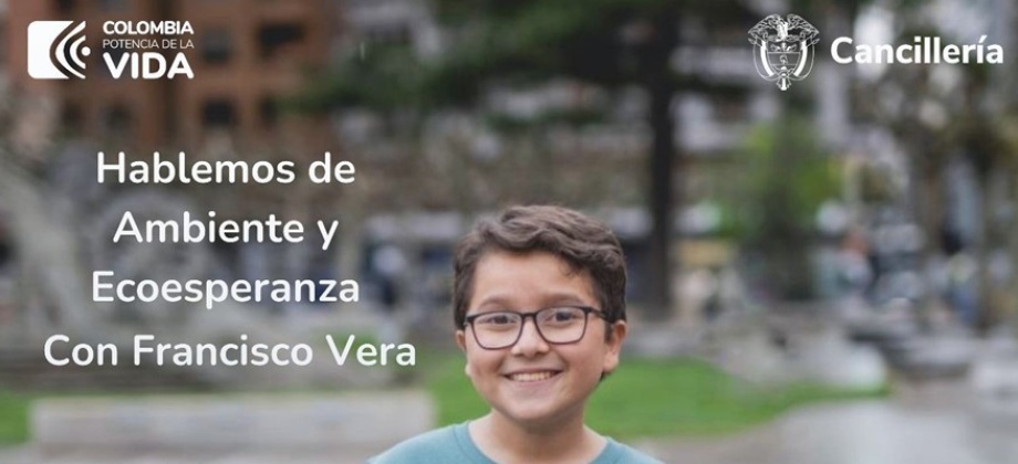 Invitación: Hablemos de ambiente y ecoesperanza con Francisco Vera