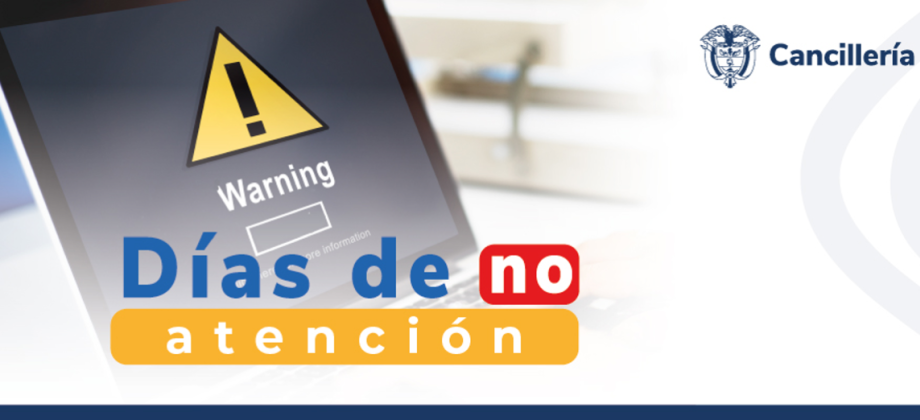 El Consulado de Colombia en Santiago de Chile no tendrá servicio al público el próximo 21 de mayo