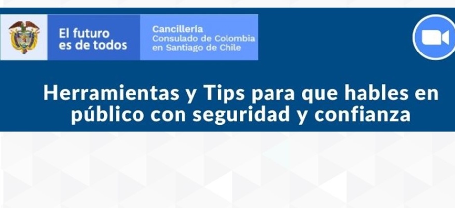 Charla: Herramientas y Tips para que hables en público con seguridad