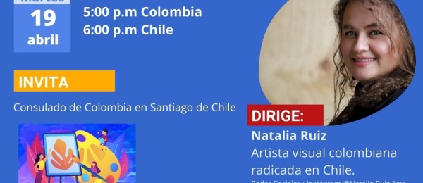 Consulado de Colombia en Santiago de Chile invita al lanzamiento de las clases de acuarela 