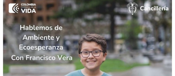Invitación: Hablemos de ambiente y ecoesperanza con Francisco Vera