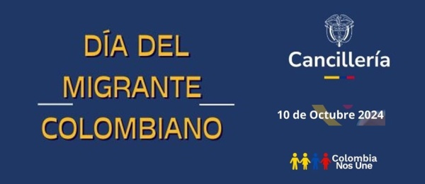 Invitación a la conmemoración del Día del Colombiano Migrante en Chile