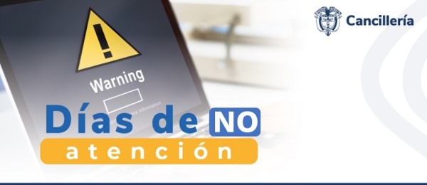El 15 y 16 de julio no habrá atención al público en la sede del Consulado de Colombia en Santiago de Chile