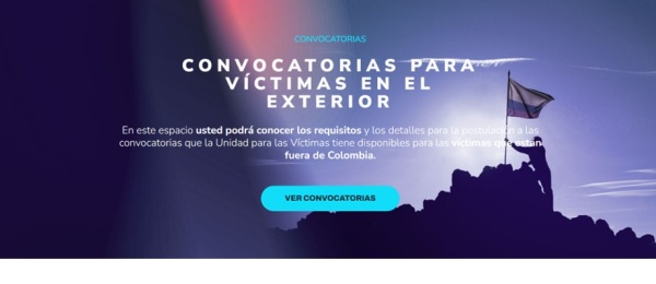 Convocatorias Estrategias 2025 para víctimas del conflicto armado residentes en el exterior