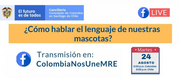 El Consulado de Colombia en Santiago de Chile invita a la conferencia 