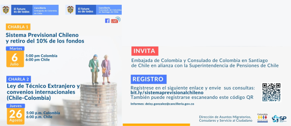 primera charla sobre el Sistema Previsional Chileno y retiro del 10% de los fondos